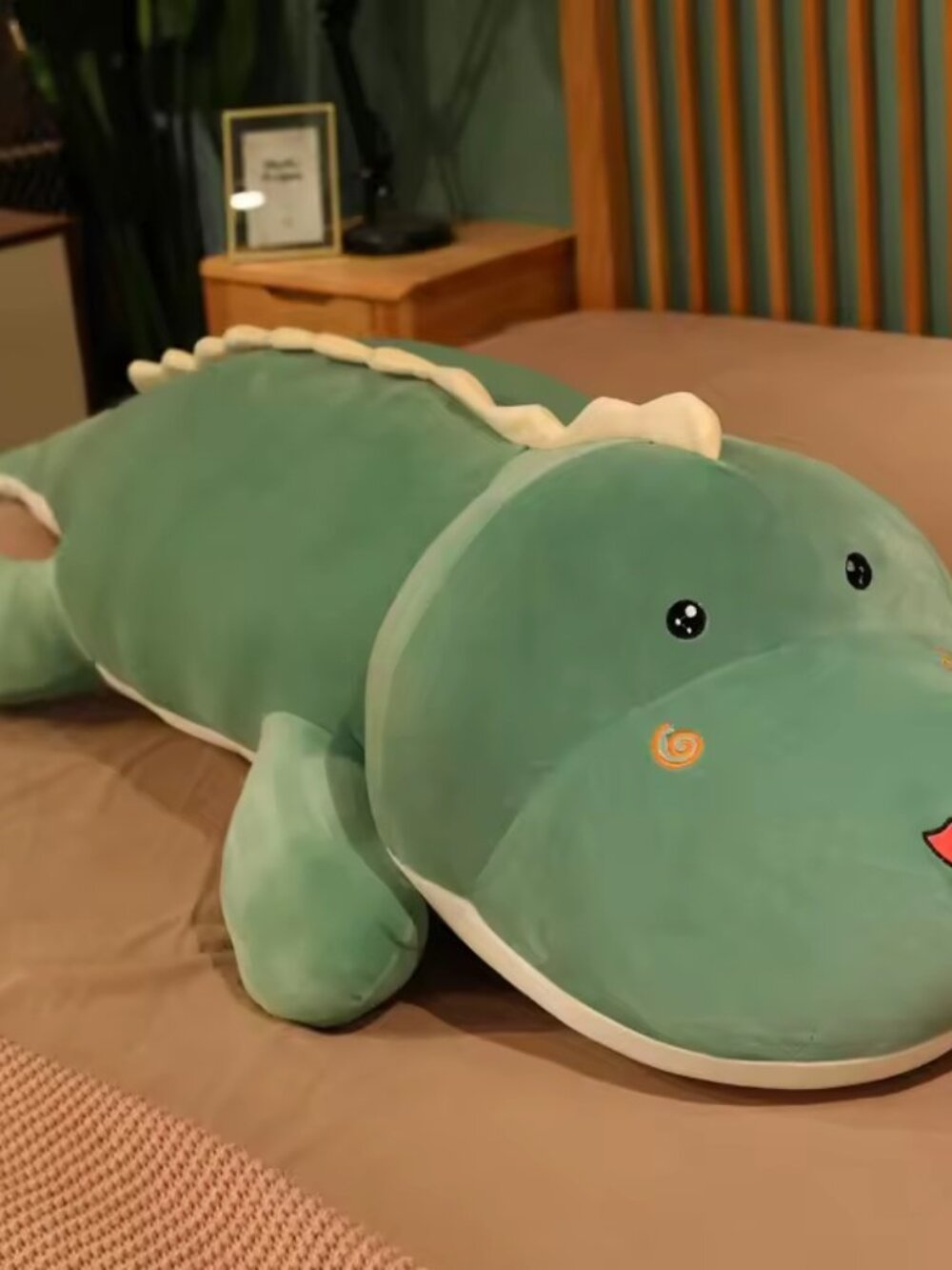 NEW!! Plush Green Dinosaur animal